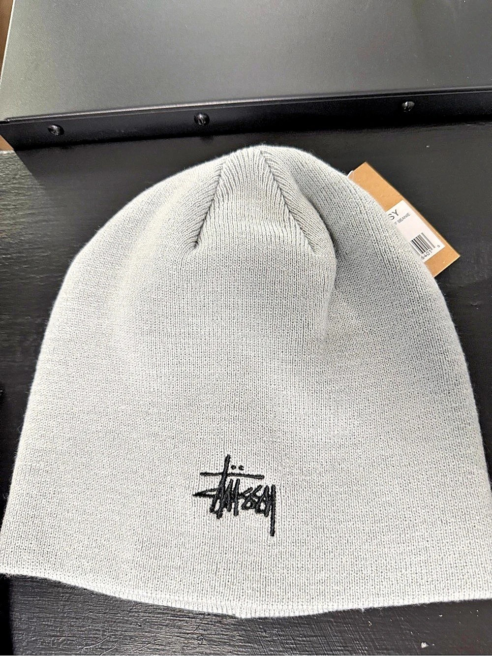 Stussy Stock Cuff Beanie Gray Beanie NWT